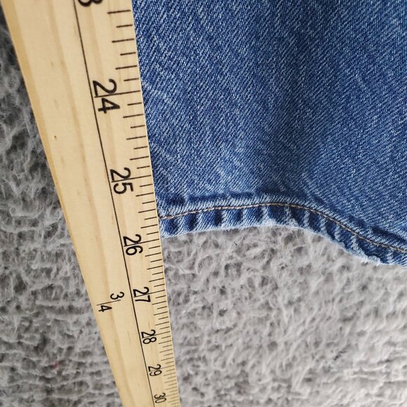 American Eagle Outfitters Jeans Women’s 0 Blue Mom Straight Stretch Denim - Picture 8 of 12